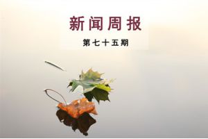 新闻周报（第七十五期）